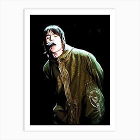 liam gallagher oasis britpop music band 17 Art Print