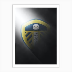 Leeds United Football Poster Art Print