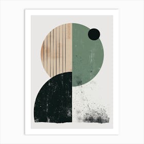 Pythagoras Bauhaus Mid Century Art Print