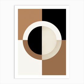 Abstract Geometries; Bauhaus Remix Art Print