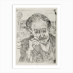 Dr. Gachet (1890), Vincent van Gogh Art Print