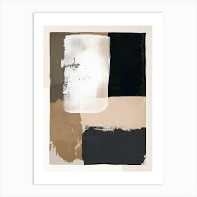 Beige Whisper Minimalist Style Art Print