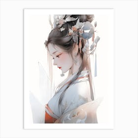 Chinese Girl 7 Art Print