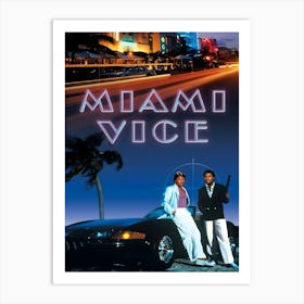 Miami Vice Art Print