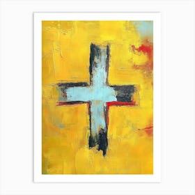 Christian Concept In Handmade Style Art Print