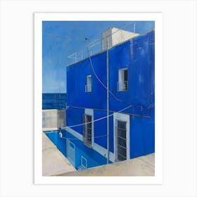 'Blue Pool' 1 Art Print