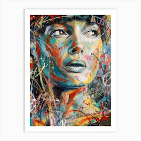 'A Woman' Art Print