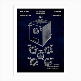 Washing Machine 1961 Art Print