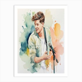 Charlie Puth 6 Art Print