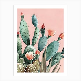 Cactus Canvas Print Art Print