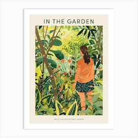 In The Garden Poster Smith College Botanic Garden Usa 1 Art Print