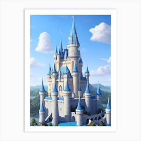 Cinderella Castle 2 Art Print