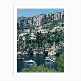 French Riviera Summer Art Print