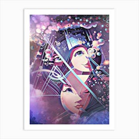 Psychedelic Art 51 Art Print