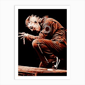 corey taylor slipknot Art Print