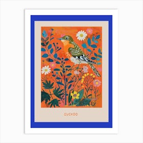 Spring Birds Poster Cuckoo 2 Art Print