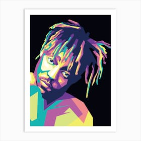 Juice Wolrd Popart Wpap Art Print