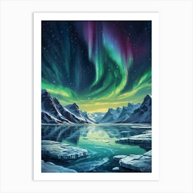 Aurora Borealis 5 Art Print