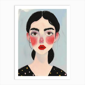 Portrait Of A Girl 9 Art Print