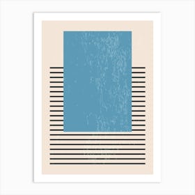 Abstract Shapes And Lines Graphics No 8 Art Print