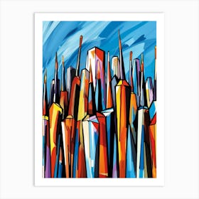 Cityscape 42 Art Print