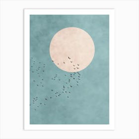 Flock Of Birds Art Print