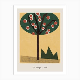 The Orange Tree Art Print