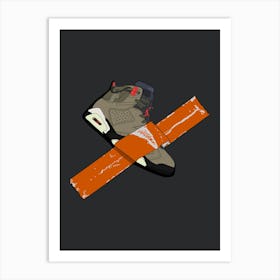 Air Jordan 5 1 Art Print