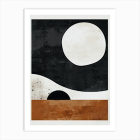 Bishkek Stone Park Bauhaus Minimalist Art Print