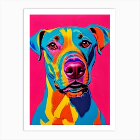 Vizsla Andy Warhol Style Dog Art Print