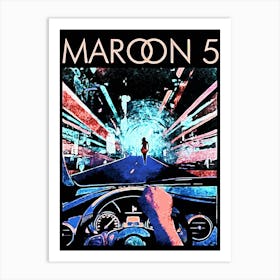 Maron 5 Art Print