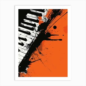 Piano Keys 3 Art Print