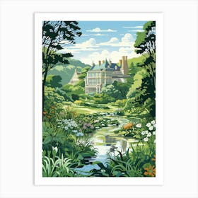 Bois Des Moutiers France  Illustration 2  Art Print