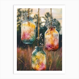 Three Jars Art Print