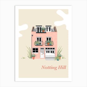 Notting Hill Building Art Print