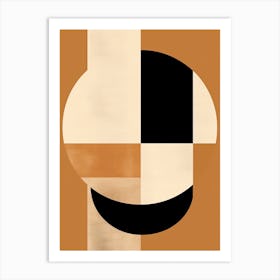 Cologne Contrast, Geometric Bauhaus Art Print