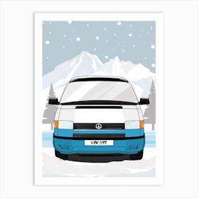 Winter Van Art Print