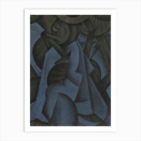 'The Blue Woman' Art Print