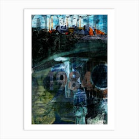 Orwell 1984 Art Print