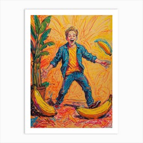 Banana Boy 4 Art Print