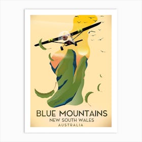 Blue Mountains New South Wales Australia Art Print