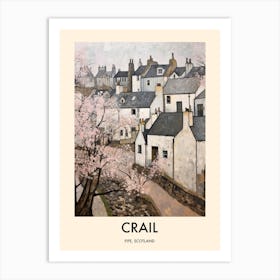 Crail (Fife, Scotland) Painting 3 Travel Poster Art Print