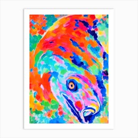 Goliath Grouper Matisse Inspired Art Print