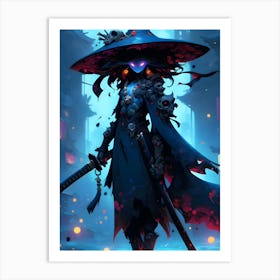 Samurai Warrior 1 Art Print