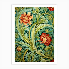 Victorian Wallpaper 5 Art Print