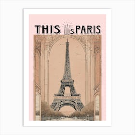 This Is Paris Antique Art Print Art Print