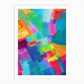 Abstract Painting 2539 Art Print