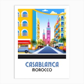 Casablanca, Morocco 2 1 Art Print