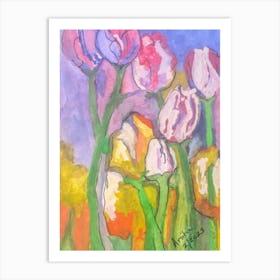 Tulips Art Print