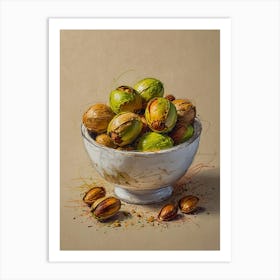 Pistachios Art Print